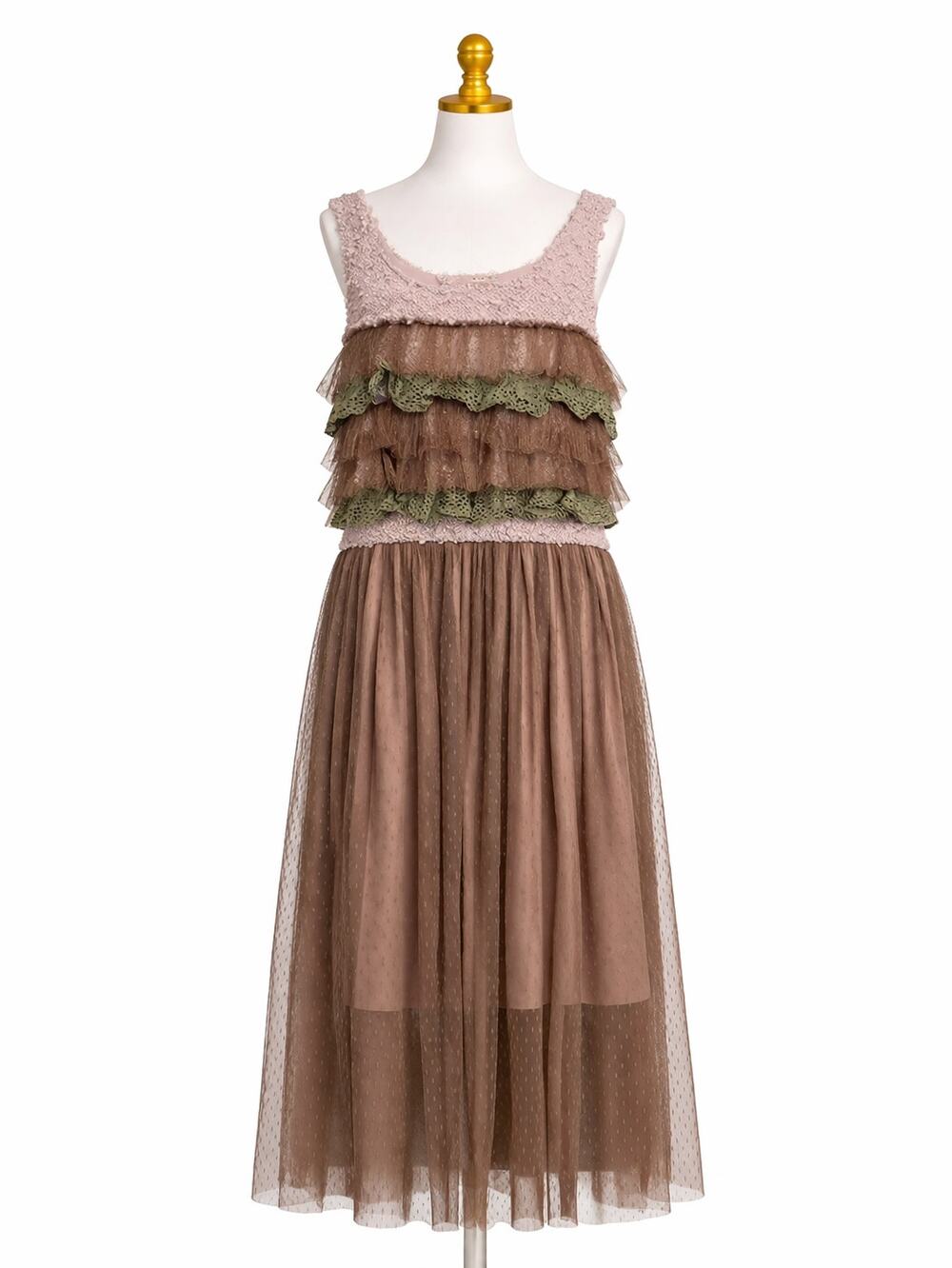 A'reve Anthropology Womens Boho Fairy Grunge Dress Womens Size M Cottagecore